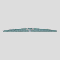 Concrete mixer blue-gray tie headband
