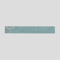 Concrete mixer blue-gray wrap around address label