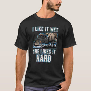 Concrete Mixer Cement Mixer Truck Driver T-Shirt