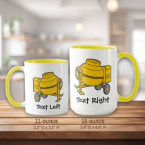 Concrete Mixer Mug
