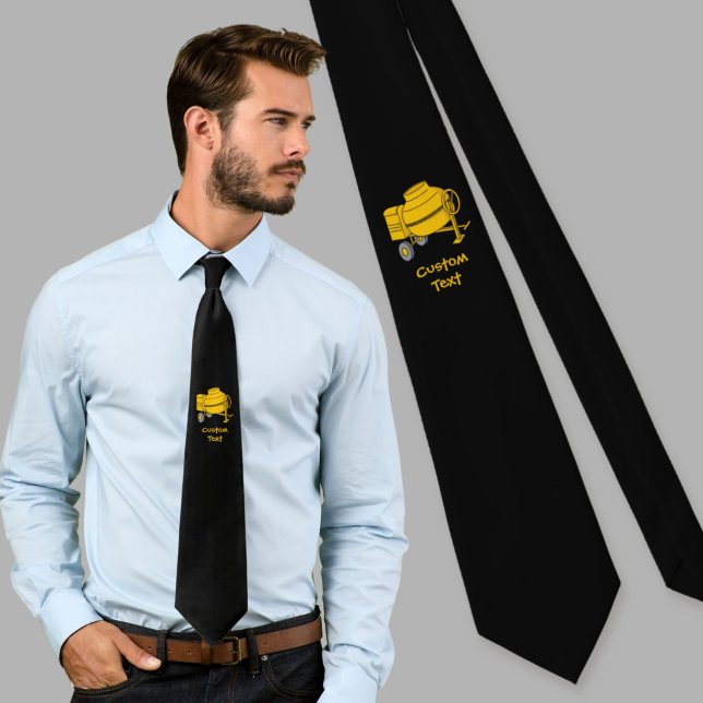 Concrete Mixer Neck Tie (Creator Uploaded)