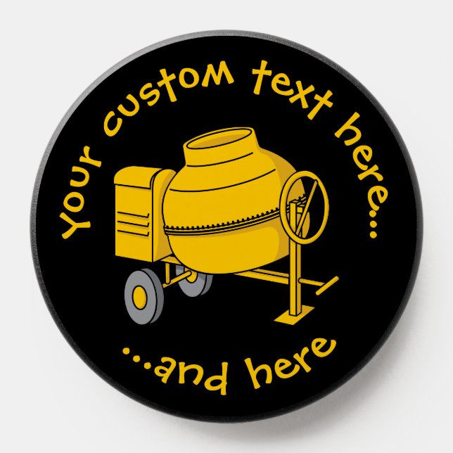 Concrete Mixer PopSocket (Popsocket)