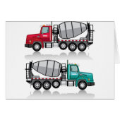 Concrete mixer Truck (Front Horizontal)