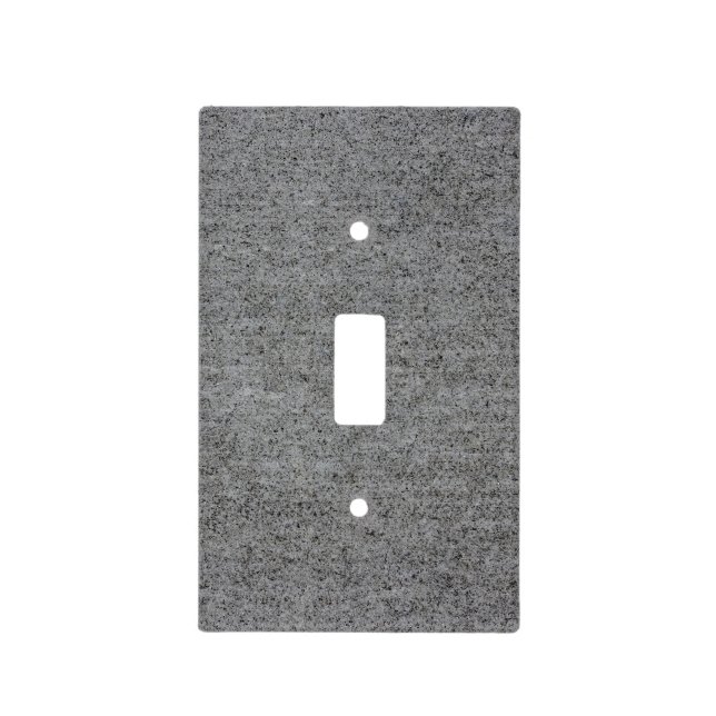 CONCRETE PAVEMENT ~ LIGHT SWITCH COVER (Front)