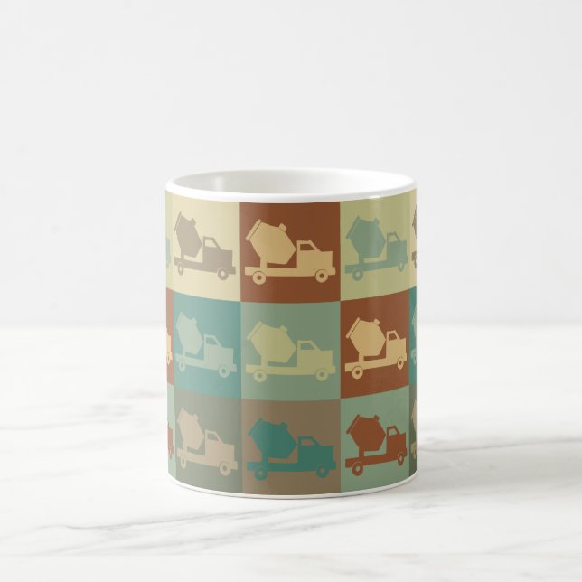 Concrete Pop Art Coffee Mug (Center)