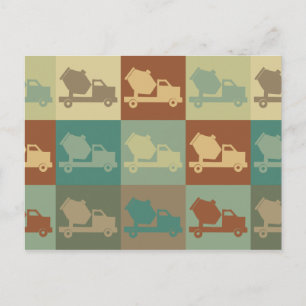 Concrete Pop Art Postcard
