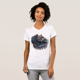 Concrete Rebel Pitbull Graffiti T-Shirt