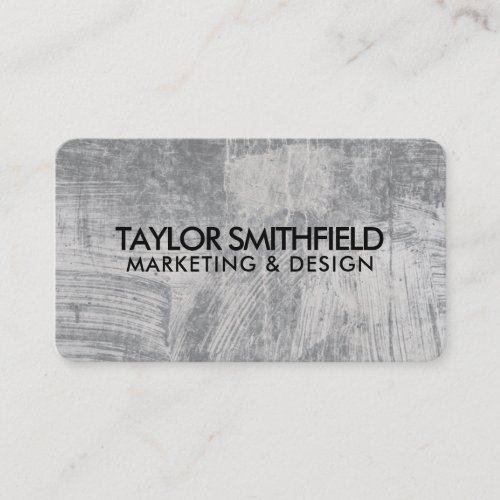 Concrete Rustic Business Card