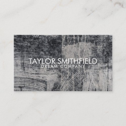 Concrete Rustic Business Card