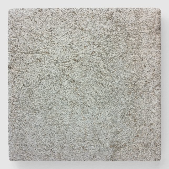 Concrete Stone Wall Texture Pattern Coaster (Front)