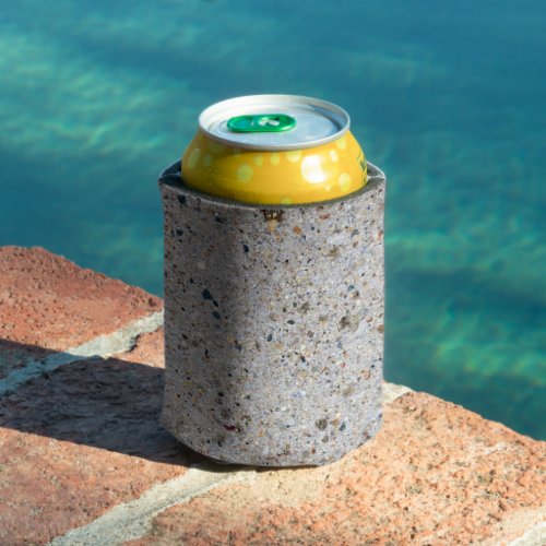 Concrete Surface Photo Can Cooler