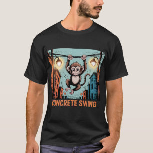 CONCRETE SWING Monkey Urban Jungle T-Shirt