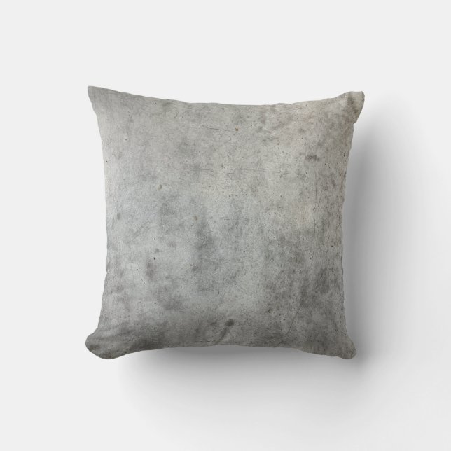 concrete texture cement pattern background minimal throw pillow (Front)