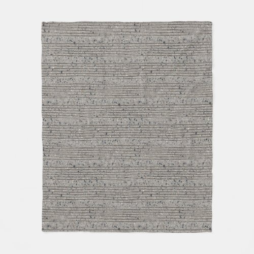 Concrete Tining Gray Cement Sidewalk Fleece Blanket