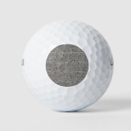 Concrete Tining Gray Cement Sidewalk Golf Balls