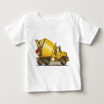 Concrete Truck Infant T-shirt by justconstruction at Zazzle