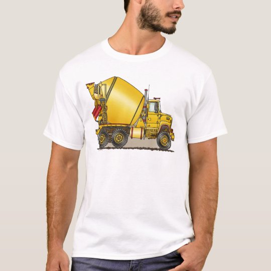 Concrete Truck Mans T-Shirt