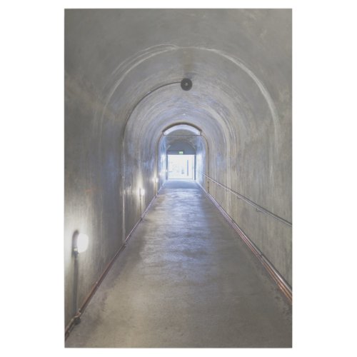 Concrete Tunnel In A Nazi Bunker Gallery Wrap