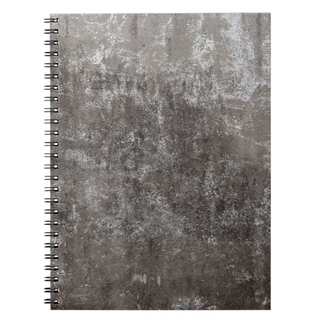 Concrete wall weathered notebook (Front)