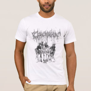 Concussion Smoking Skeleton T-Shirt