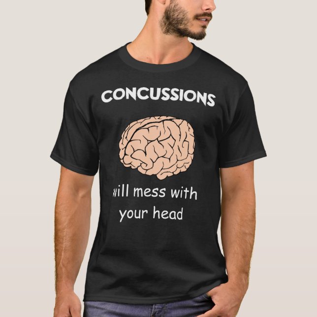 Concussions (v2) T-Shirt (Front)