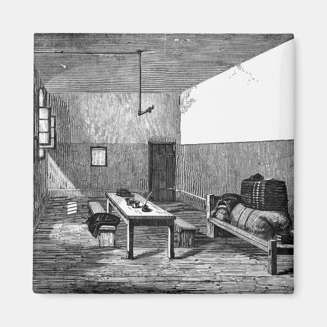 Condemned Cell Newgate Magnet (Front)