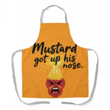  Condiment Humor Kitchen Bib