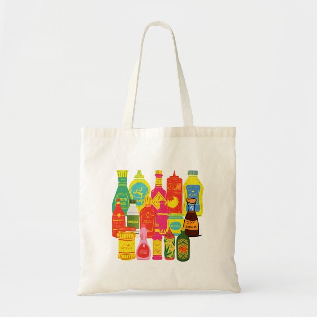 Condiments Tote Bag (Front)