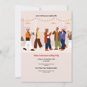 Condo Holiday Party Invitation