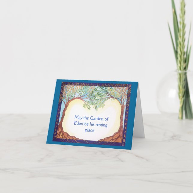Condolence/Sympathy card for a man (Front)