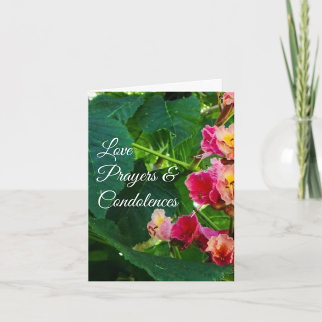 Condolences Card (Front)