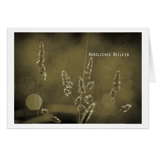 condolences cards (Front Horizontal)