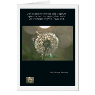 condolences cards