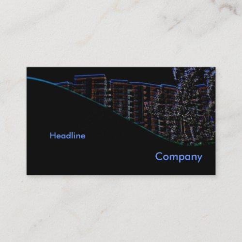 Condominiums Profile Card Business Card Template