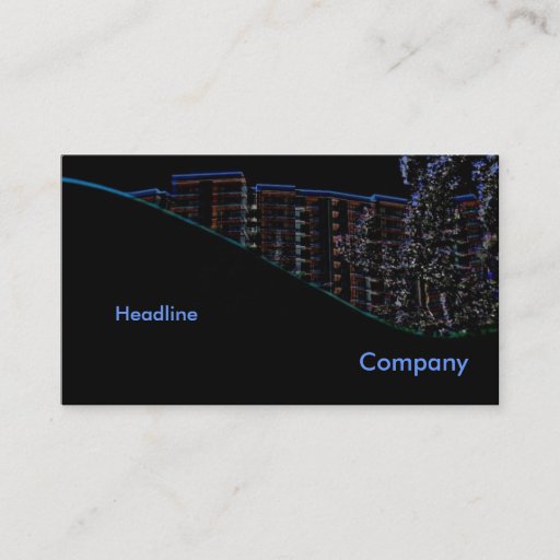 Customizable Condominiums Profile Card Business Card Template