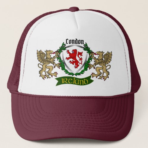 Condon Irish Shield wGriffins Trucker Hat