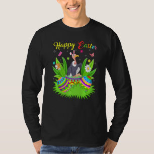 Condor Bird Floral Easter Egg Funny Condor Easter T-Shirt