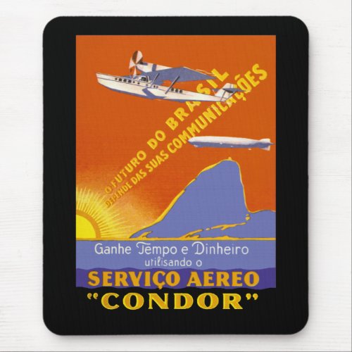 Condor  Brazillian Air Service Mouse Pad
