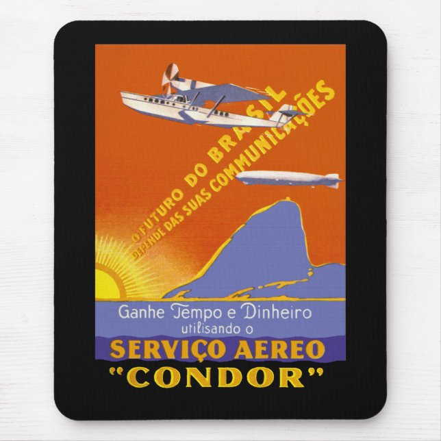 Condor ~ Brazillian Air Service Mouse Pad (Front)