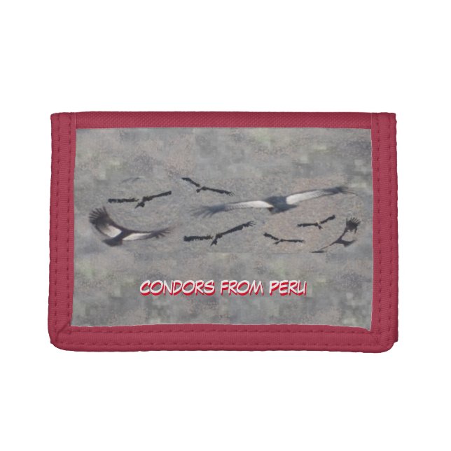 Condors from Peru Customizable Wallet (Front)