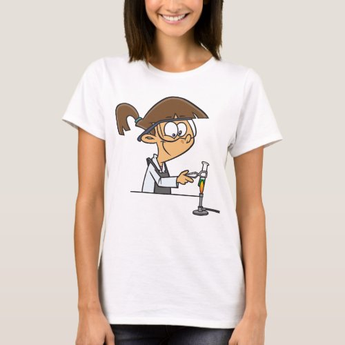 Conducting A Science Experiment T_Shirt