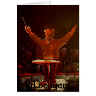 conductor Bear Cards