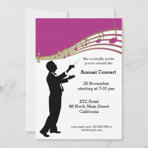 Conductor Orchestra Invitation