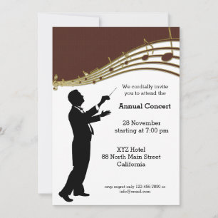 Conductor Orchestra Invitation