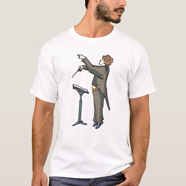 Conductor side view with stand T-Shirt (Front)
