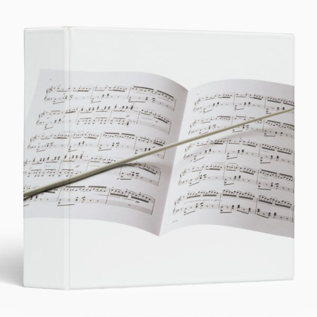 Conductor's Baton Binder (Front/Spine)