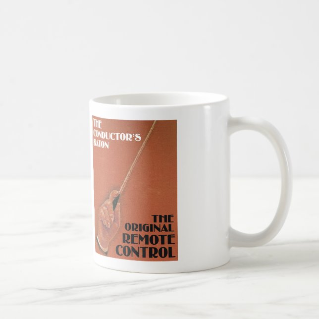 Conductor's Baton Coffee Mug (Right)