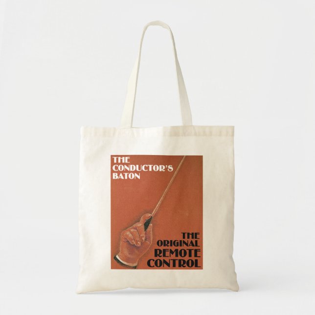 Conductor's Baton Tote Bag (Front)