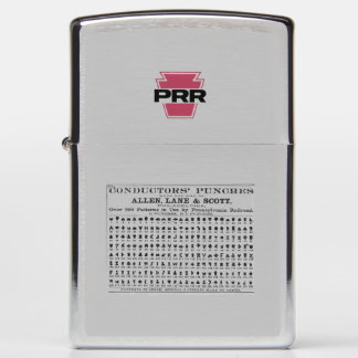 conductors  punchers PRR Zippo Lighter