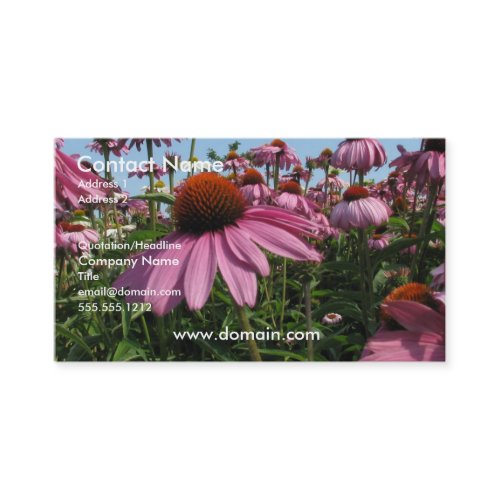 Cone Flower Business Card